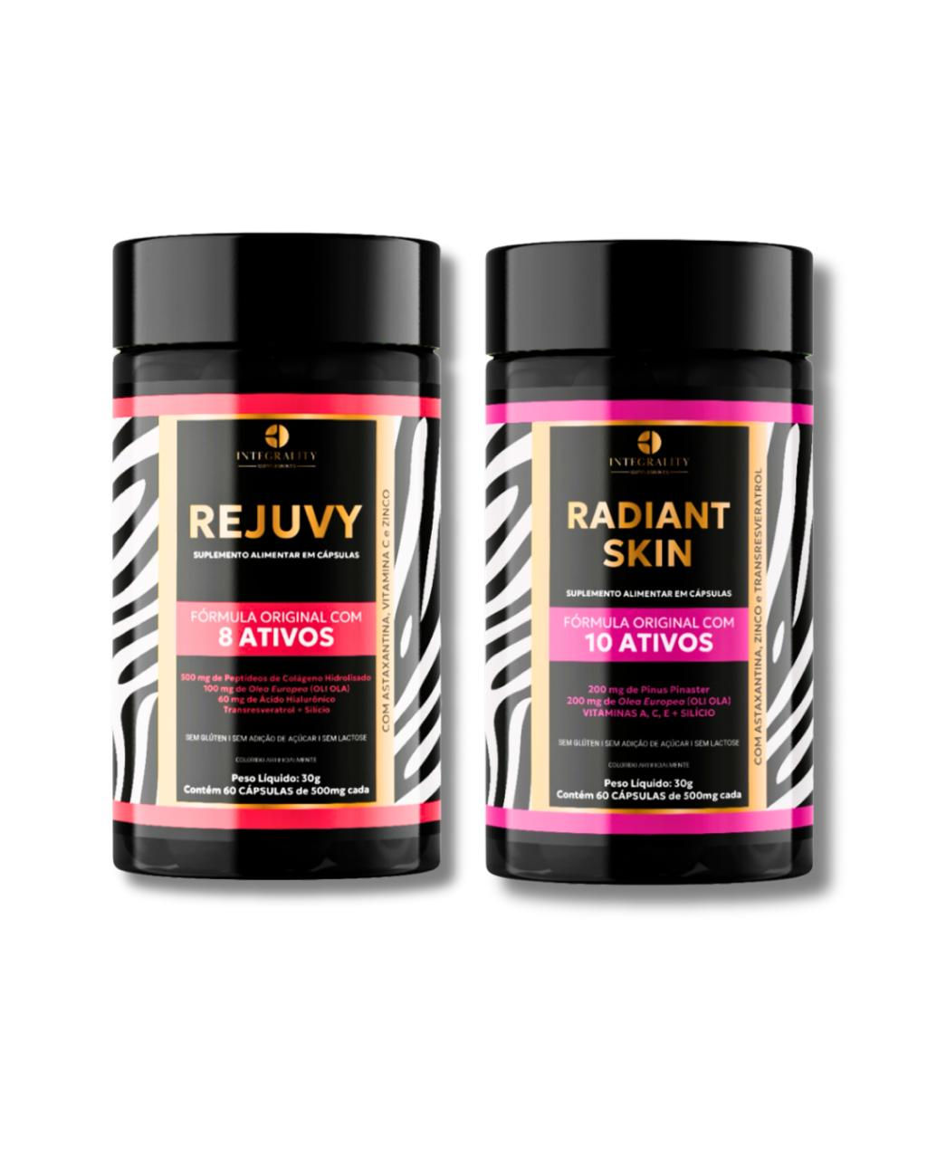 PROTOCOLO DE CHOQUE PHD 30 DIAS- ANTIRREBOTE MELASMA -  1 Rejuvy+ 1 Radiant Skin