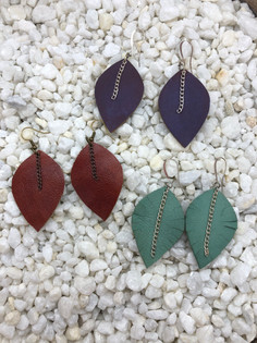Leather Earrings