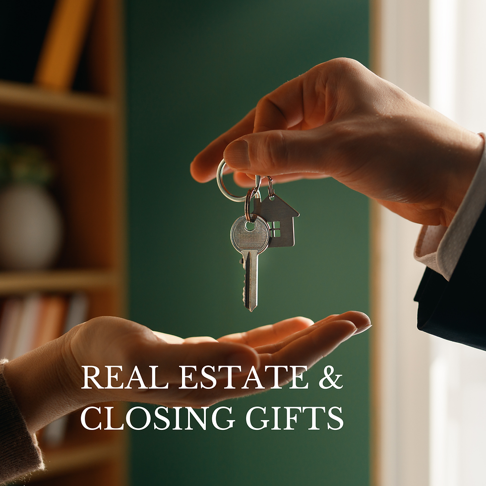 Custom real estate closing gift basket delivered in Twinsburg, Ohio_