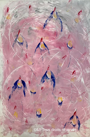 Envolée - Créations MF
Acrylique, 24 x 36