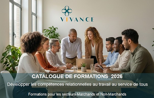 Catalogue Vivance 2026 : Formations en CNV pour les équipes e travail du secteur social