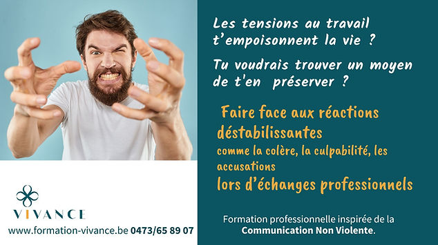 Faire face à la colère, les accusations, la culpabilité en milieur professionnel