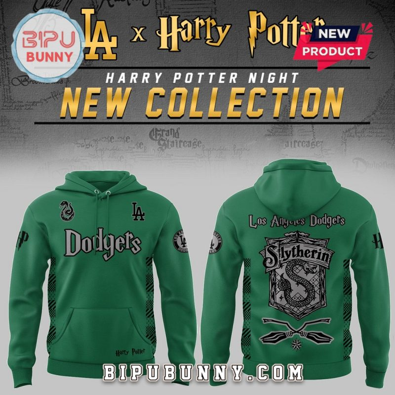 Dodgers x Harry Potter Night Slytherin House Hoodie And Pants