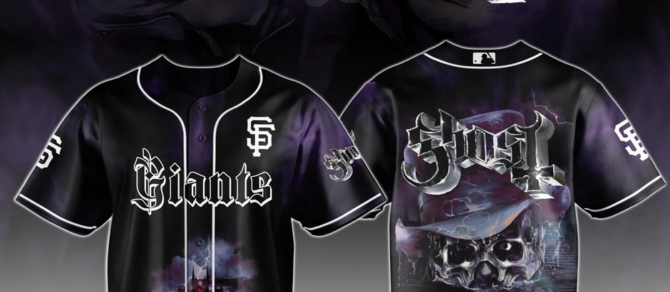 San Francisco Giants MLB GHOST Skeletour World Tour 2025 Jersey
