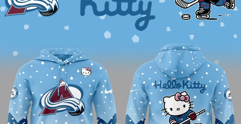 Colorado Avalanche x Hello Kitty Hoodie And Pants