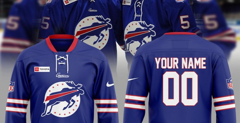 Rochester Americans Bills Day Hockey Jersey
