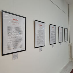 ricordi music school framed posters