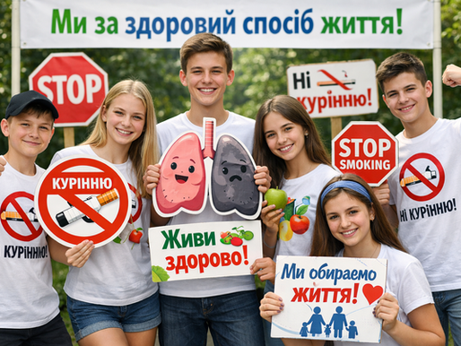 Старт інформаційно-просвітницької кампанії «Школа без нікотину та тютюну»