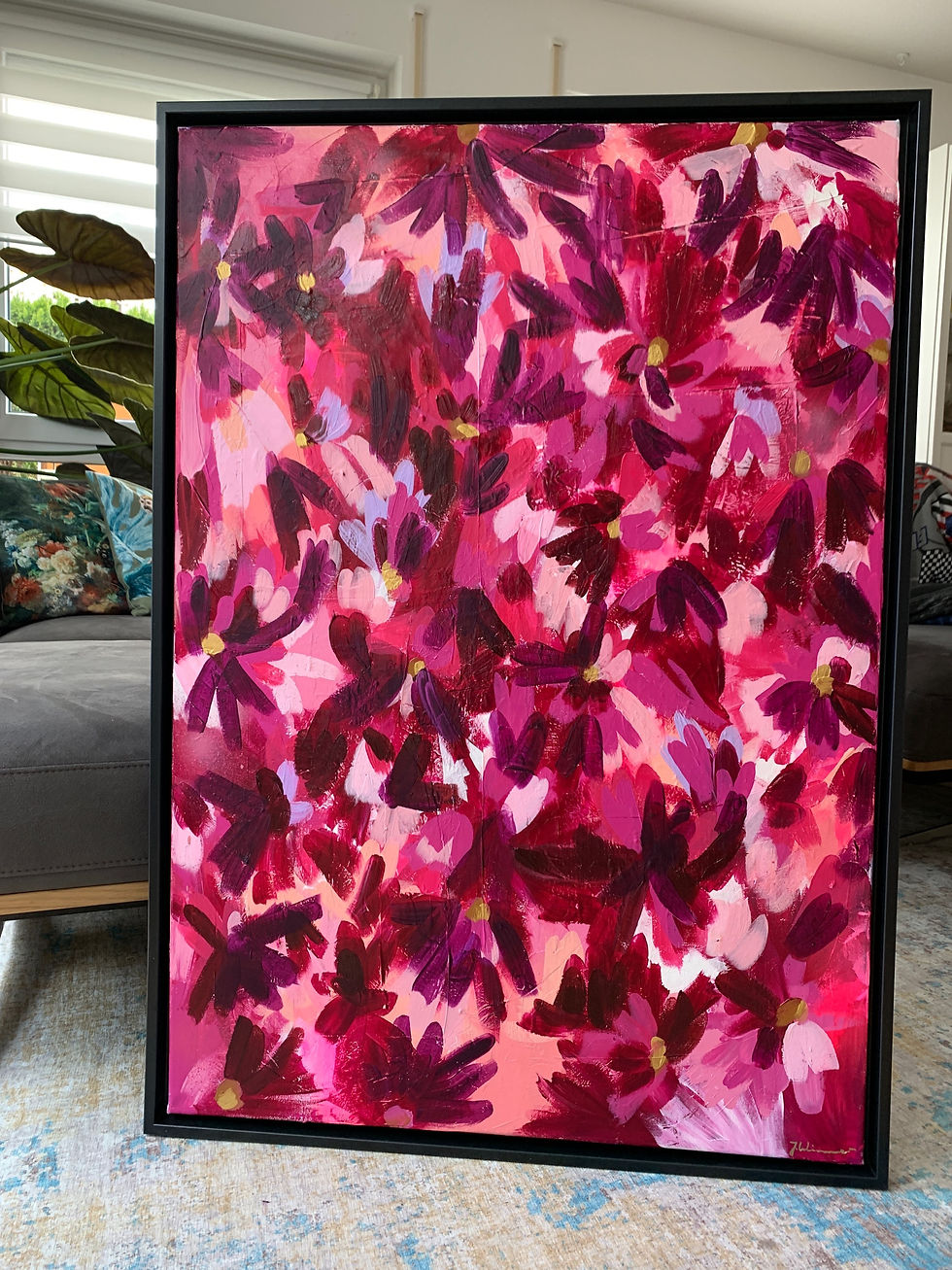 Miniaturbild: Acryl auf Leinwand „thankful“
