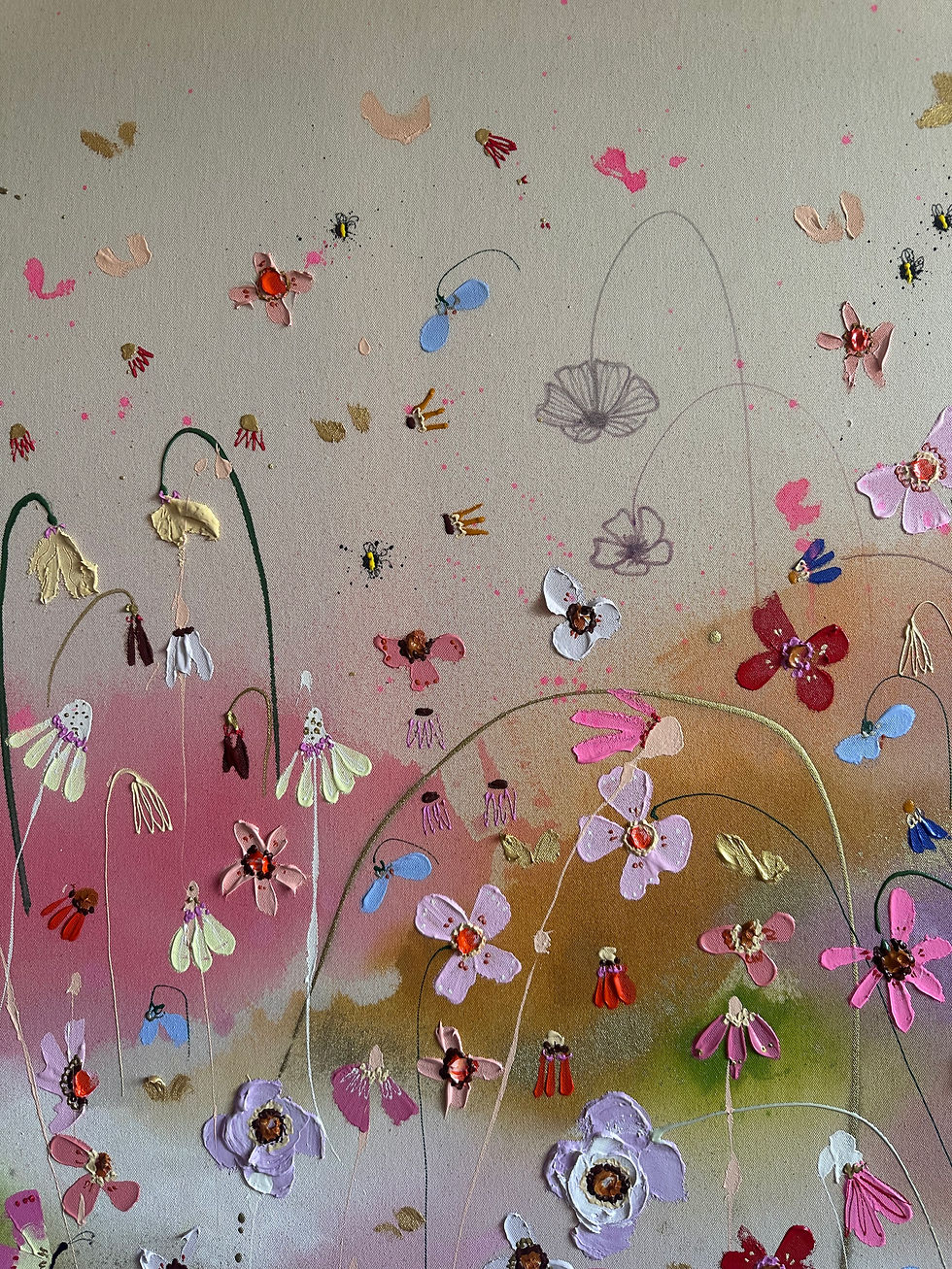 Miniaturbild: Acryl auf Leinwand „Herz über Kopf“