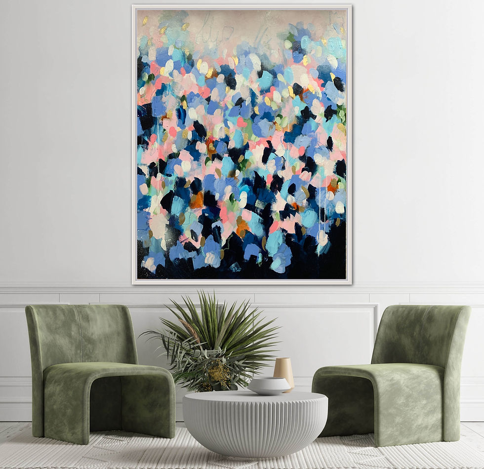 Miniaturbild: Acryl auf Leinwand „Blütenrausch“