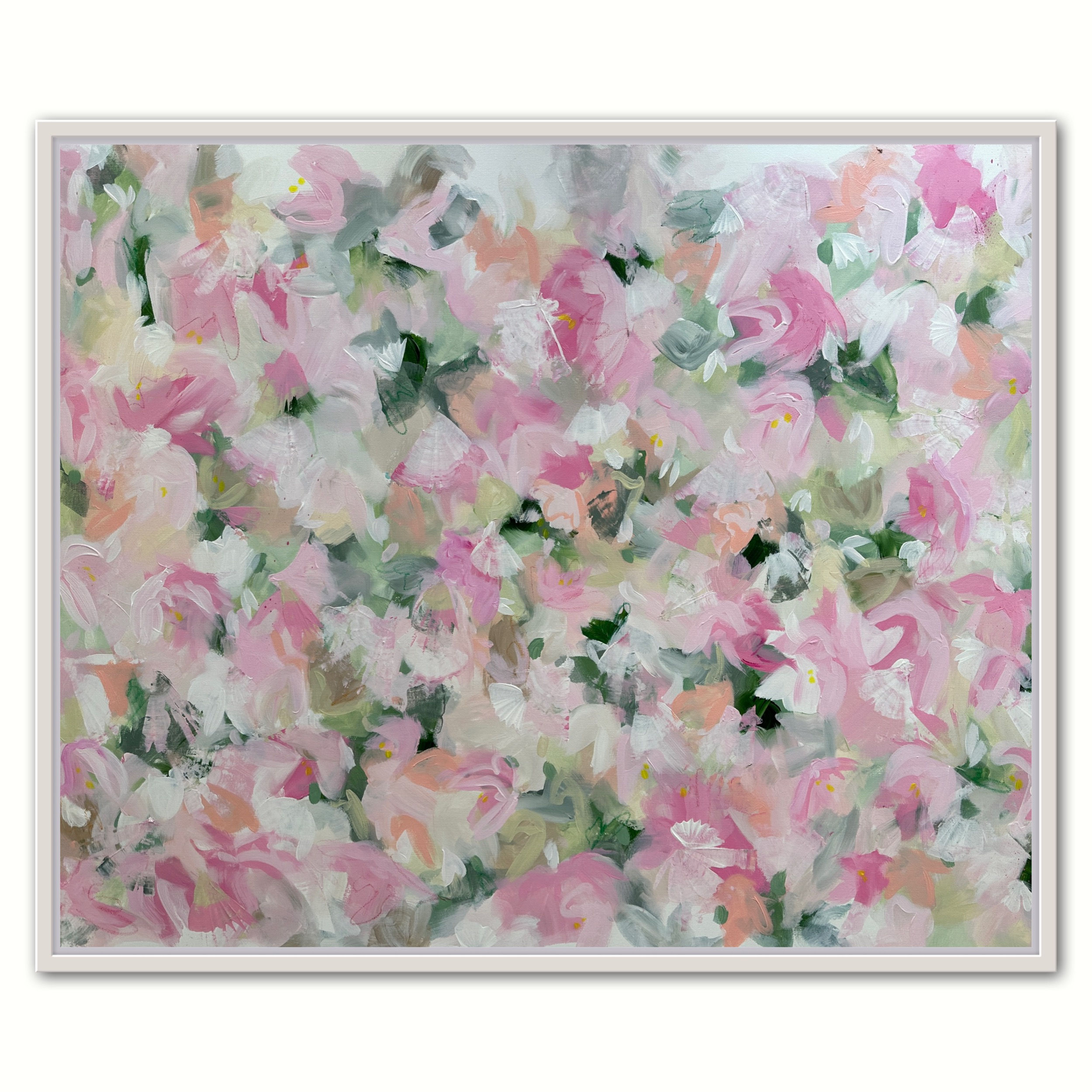 Acryl auf Leinwand „blühender Freudentaumel“