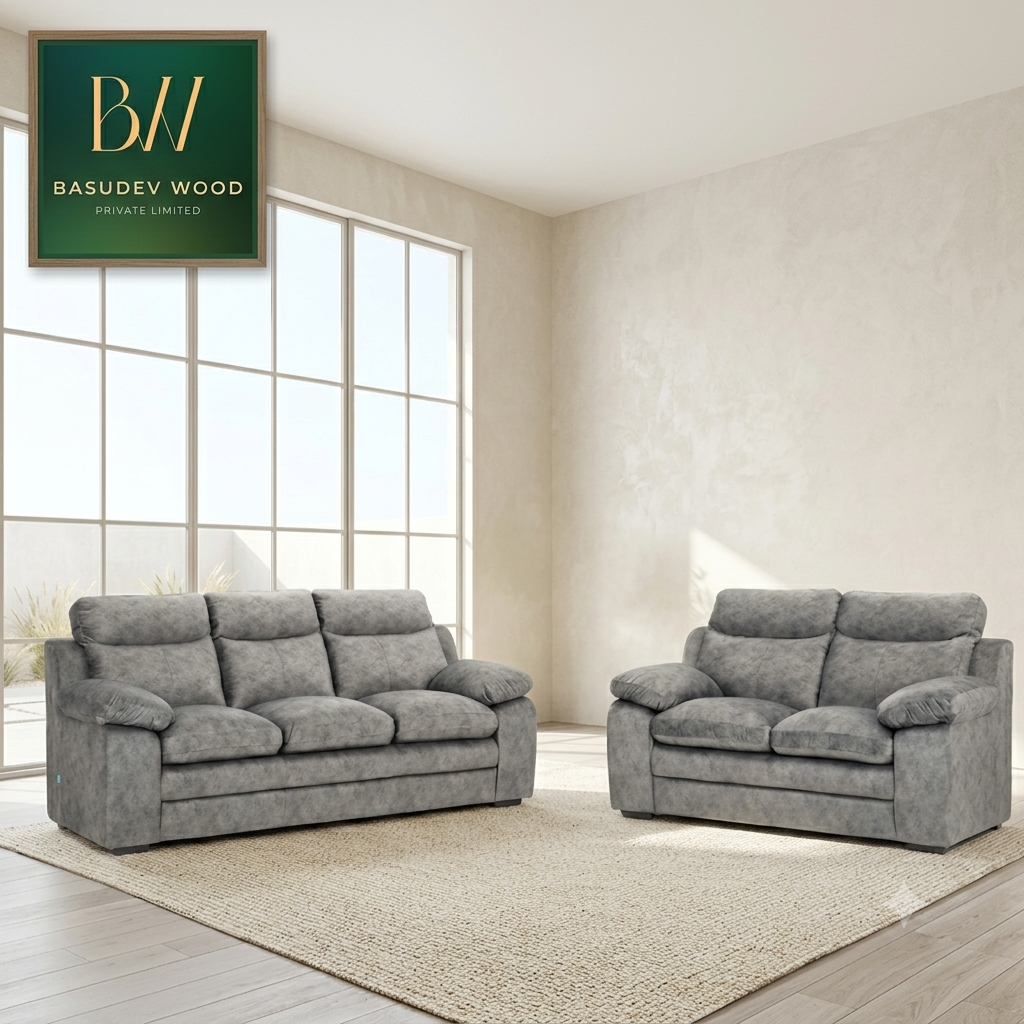 Haven Fabric Sofa Set – 3+2 Seater