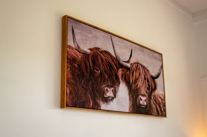 Shearer's Shed wall art, Elliot Bay, Russell