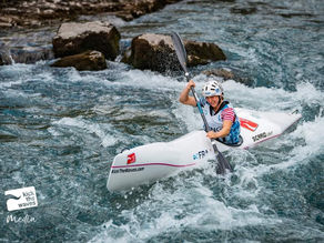 Elisa en Finale sprint en senior à la Coupe du Monde de Treignac