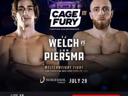 Jonathan Piersma (3-1) Is looking for his best performance yet at CFFC 111