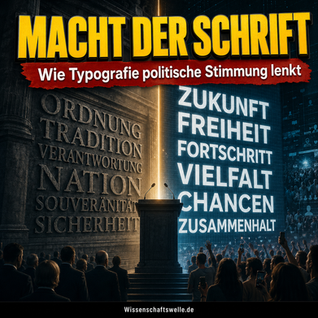 Die stille Macht der Typografie: Wie Schriftarten politische Stimmungen steuern