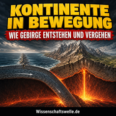 Plattentektonik: Warum Kontinente wandern und Gebirge sterben