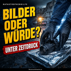 Katastrophenbilder unter Zeitdruck: Wenn Hilfe Würde schützen muss