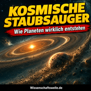 Kosmische Staubsauger: Die epische Schöpfung der Planeten – Planetenentstehung einfach erklärt