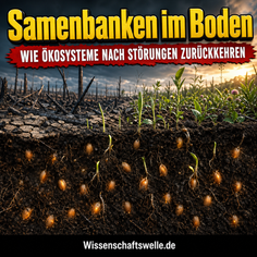 Samenbanken im Boden verstehen: Wie unsichtbare Samenreserven Ökosysteme nach Störungen erneuern
