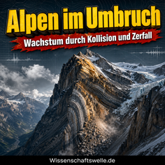 Geodynamik der Gebirgsbildung: Warum die Alpen wachsen und gleichzeitig zerfallen