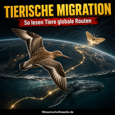 Tierische Migration verstehen: Wie Vögel, Wale und Insekten Sonne, Sterne, Magnetfeld und Gerüche zu globalen Routen verweben