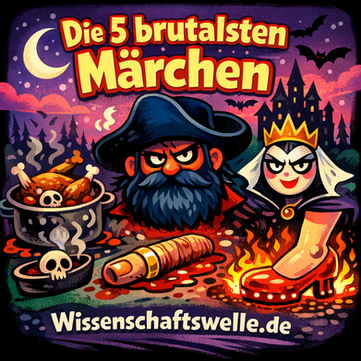 Brutale Märchenversionen: Von Finger-Ringen, Blutkammern und glühenden Schuhen