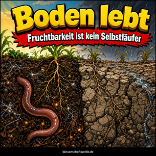 Fruchtbare Erde erhalten: Warum Humus, Regenwürmer und Bodenleben kein Selbstläufer sind