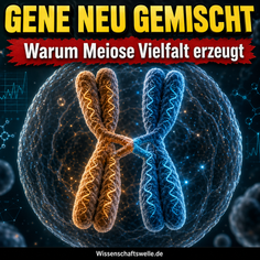Meiose verstehen: Warum sexuelle Fortpflanzung genetische Vielfalt immer neu mischt