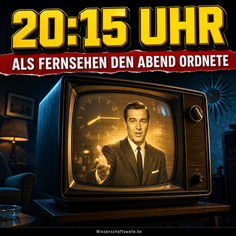 Fernsehansagen und 20.15 Uhr: Wie der Programmabend Ordnung bekam