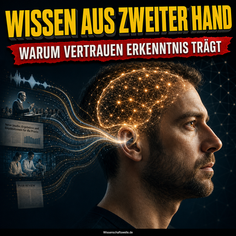 Niemand weiß allein genug: Warum vernünftiges Vertrauen die unterschätzte Infrastruktur der Erkenntnis ist