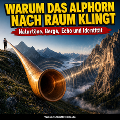 Das Alphorn trägt den Berg im Ton