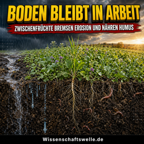 Zwischenfrüchte: Wie sie Erosion bremsen, Humus aufbauen und den Boden zwischen zwei Ernten stabilisieren