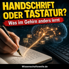 Handschrift: Warum Schreiben mit der Hand Lernen und Gedächtnis anders prägt als Tippen