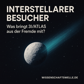 Interstellarer Besucher: Was bringt 3I/ATLAS aus der Fremde mit?