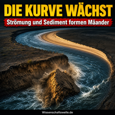 Mäander: Wie ein Fluss seine eigenen Kurven formt