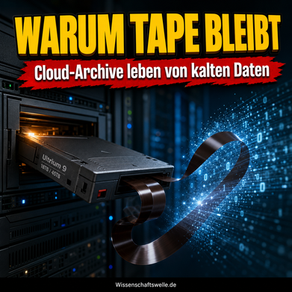 Wenn Warten billiger ist als Strom: Warum Magnetband im Cloud-Zeitalter weiterlebt