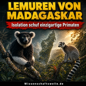 Lemuren auf eigener Evolutionsbühne: Wie Madagaskars Isolation eine einzigartige Primatenwelt hervorbrachte