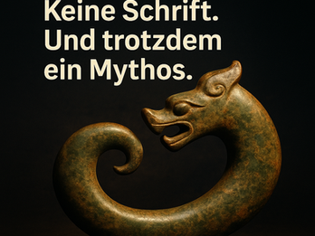 Der mythische Jade-Drache aus der Inneren Mongolei