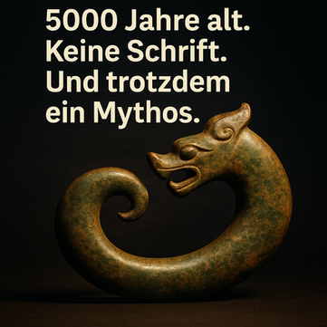 Der mythische Jade-Drache aus der Inneren Mongolei