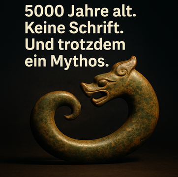 Der mythische Jade-Drache aus der Inneren Mongolei