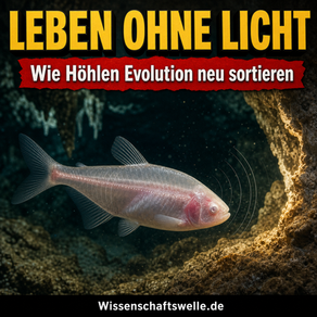 Blindheit ist nur der Anfang: Wie Höhlenbewohner im Dauerdunkel Geruch, Tastsinn und Energiesparen neu organisieren