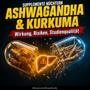 Zwischen Werbeversprechen und Leberwerten: Was Ashwagandha und Kurkuma als Supplements wirklich taugen
