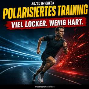Schneller wird oft, wer öfter langsam läuft: Die Logik des polarisierten Trainings