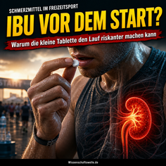 Die Ibu in der Geltasche: Warum Schmerzmittel vor dem Marathon kein harmloses Ritual sind