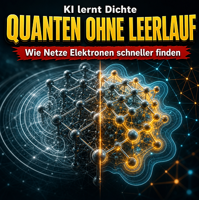 Künstliche Intelligenz ist in der Materialforschung längst mehr als ein hübscher Beschleuniger für Tabellen. Der eigentliche Engpass sitzt oft tiefer, nämlich in der Frage, wie Elektronen in einem Material verteilt sind und wie oft ein Rechenverfahren diese Verteilung nachjustieren muss, bis sie zu sich selbst passt. Genau dort setzt NeuralSCF an. Die am 30. Mai 2026 in npj Computational Materials veröffentlichte Arbeit ersetzt die klassische Kohn-Sham-Schleife nicht durch bloßes Raten, sondern trainiert ein SE(3)-äquivariantes Graphmodell direkt auf die Dichteabbildung, also auf den inneren Mechanismus der Selbstkonsistenz. Die große Stärke ist deshalb nicht nur Genauigkeit, sondern Transfer: Das Modell generalisiert laut Studie per Zero Shot auch auf Systeme außerhalb des Trainingsbereichs erstaunlich gut. Die wichtigste Grenze bleibt trotzdem klar. NeuralSCF ist eine methodische Computermaterial-Studie, kein Beweis dafür, dass KI klassische Elektronenstrukturrechnung nun allgemein erledigt oder überall gleich zuverlässig ersetzt.