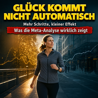 Bewegung hebt die Stimmung im Alltag offenbar tatsächlich ein Stück weit. Die neue Meta-Analyse zeigt aber vor allem, wie klein, bidirektional und kontextabhängig dieser Effekt ist. Genau das macht sie wissenschaftlich wertvoller als jede motivierende Fitness-Parole.