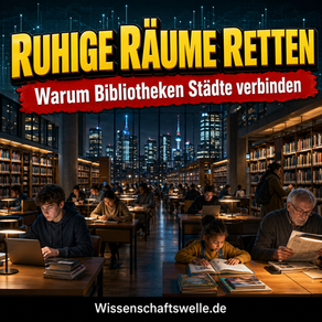 Bibliotheken als Infrastruktur: Wie ruhige Räume Wissen, Stadt und Teilhabe verbinden