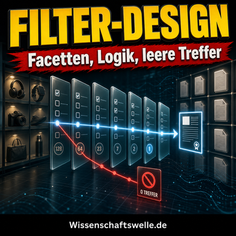 Gute Filter entscheiden nicht nur über Klicks: Warum Shops und Datenbanken an Facetten, Logik und leeren Treffern hängen